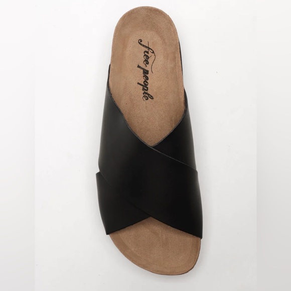 Free People Black Sidelines Flatform Sandals - Picture 5 of 16